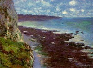 Claude Monet Werk - Klippe in der Nähe von Dieppe