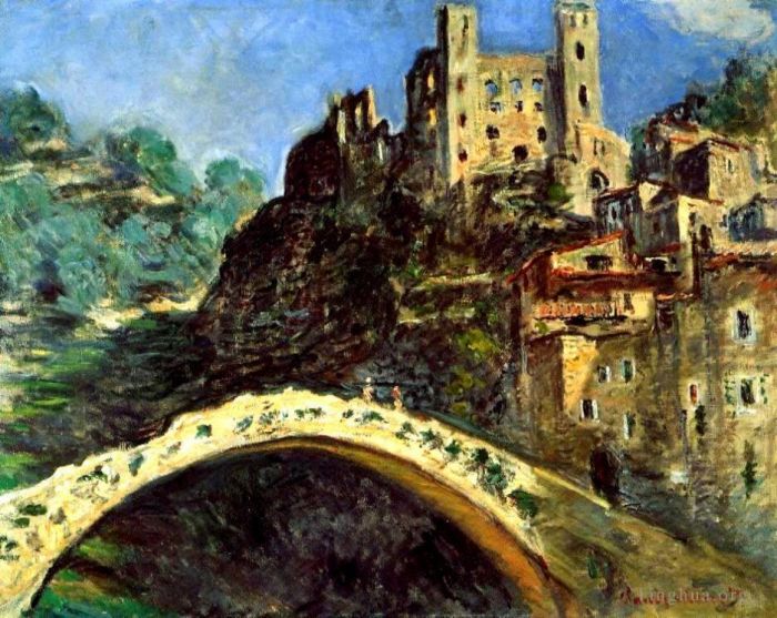Claude Monet Ölgemälde - Dolceacqua