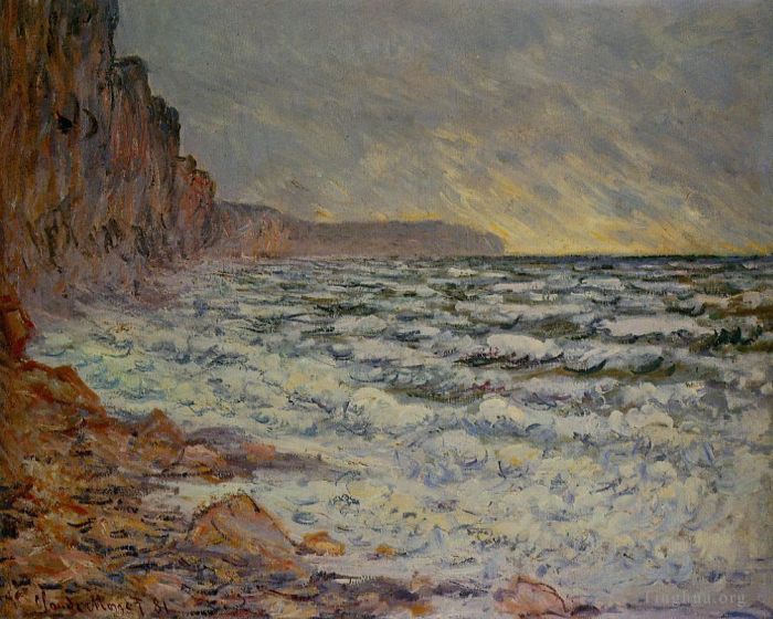 Claude Monet Ölgemälde - Fécamp am Meer