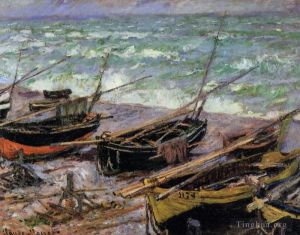 Claude Monet Werk - Fischerboote