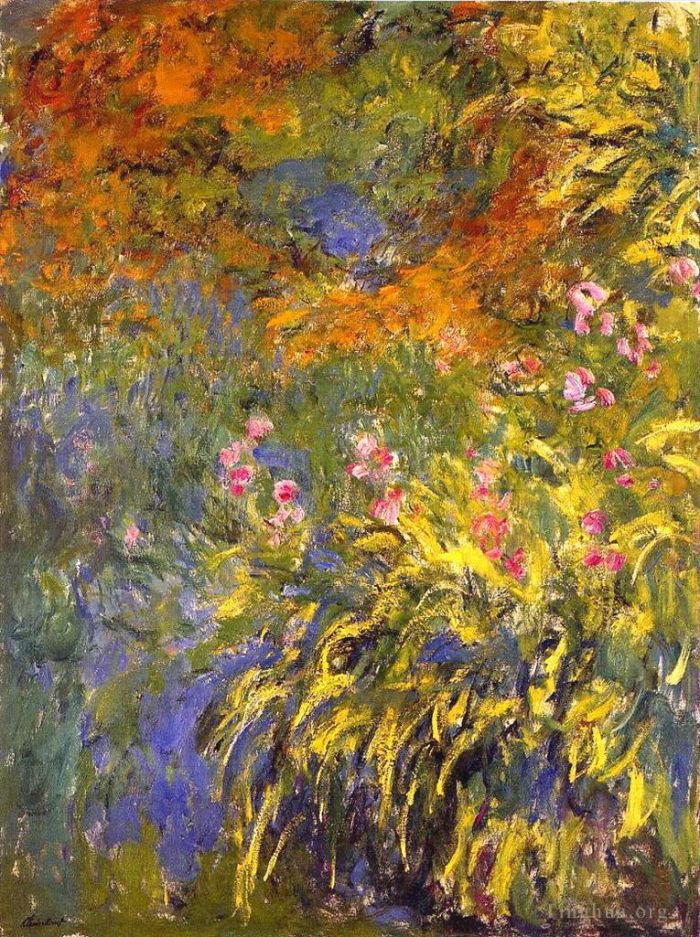 Claude Monet Ölgemälde - Iris