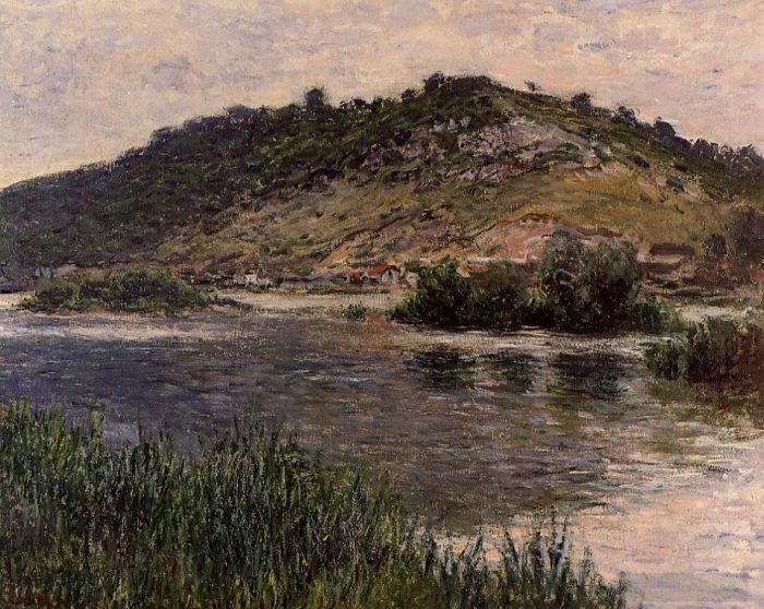 Claude Monet Ölgemälde - Landschaft bei PortVillez