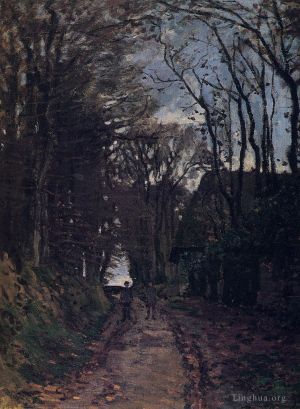 Claude Monet Werk - Lane in der Normandie