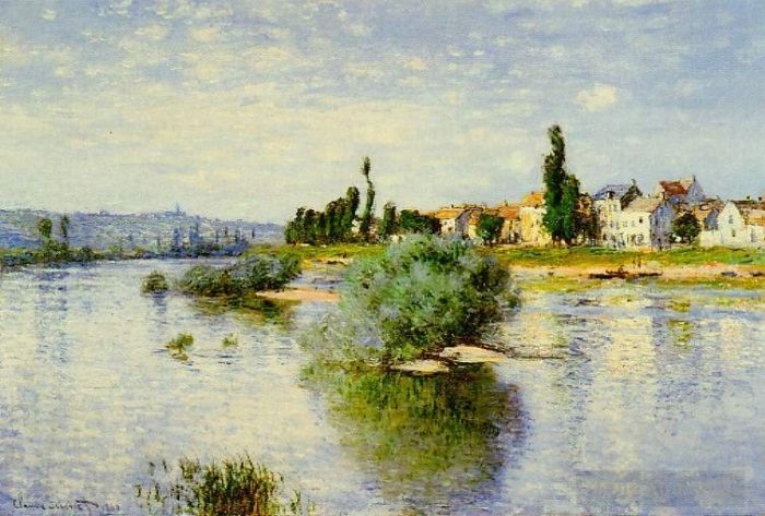Claude Monet Ölgemälde - Lavacourt