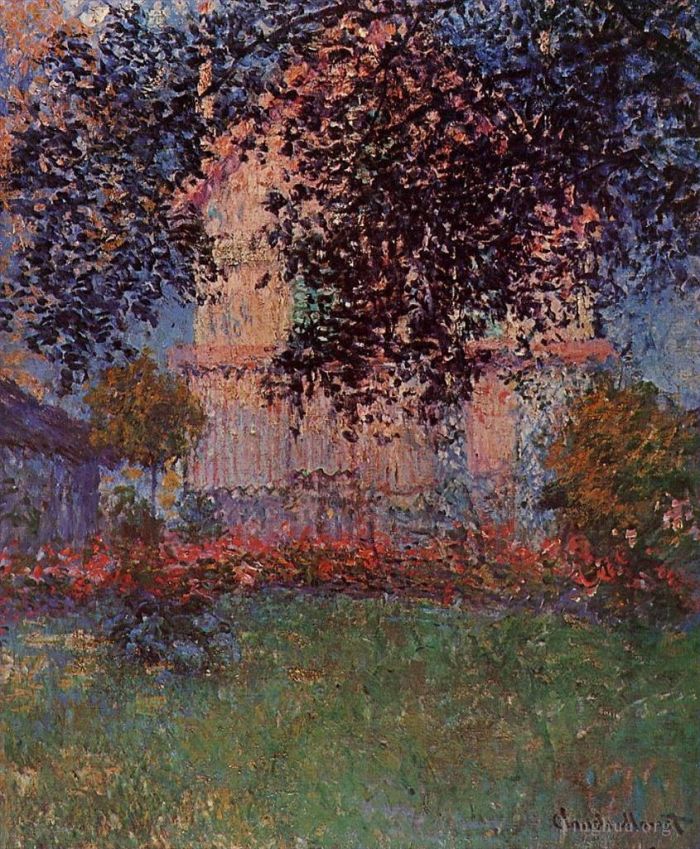 Claude Monet Ölgemälde - Monets Haus in Argenteuil