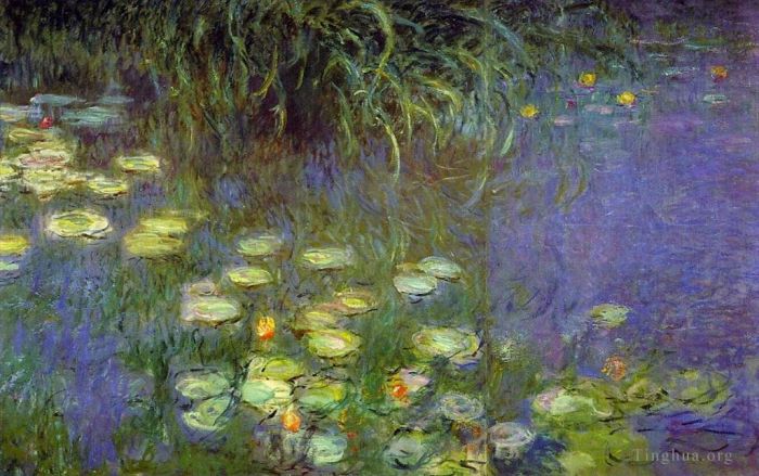 Claude Monet Ölgemälde - Der Morgen verließ das Detail