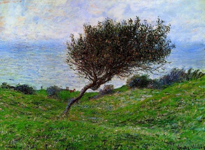 Claude Monet Ölgemälde - An der Küste bei Trouville