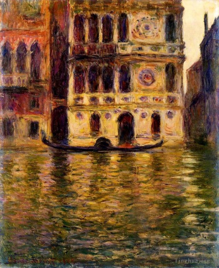 Claude Monet Ölgemälde - Palazzo Dario