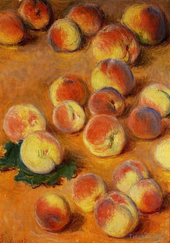 Claude Monet Ölgemälde - Pfirsiche