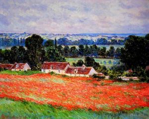 Claude Monet Werk - Mohnblumen in Giverny
