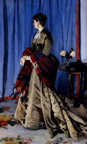 Claude Monet Werk - Porträt von Madame Gaudibert