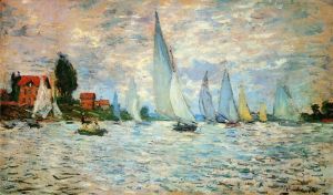 Claude Monet Werk - Regatta in Argenteuil II