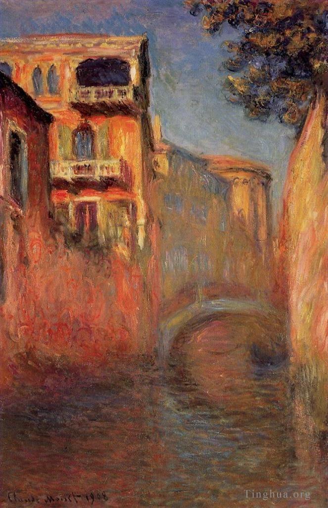 Claude Monet Ölgemälde - Rio della Salute II