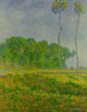 Claude Monet Werk - Frühlingslandschaft