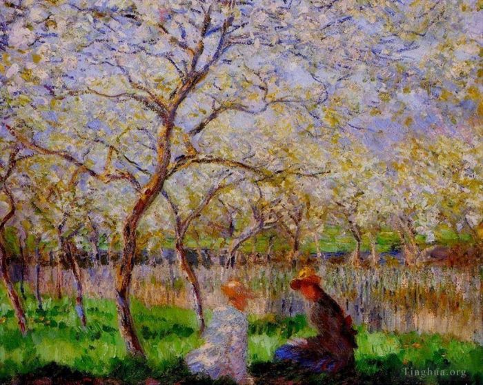 Claude Monet Ölgemälde - Frühling