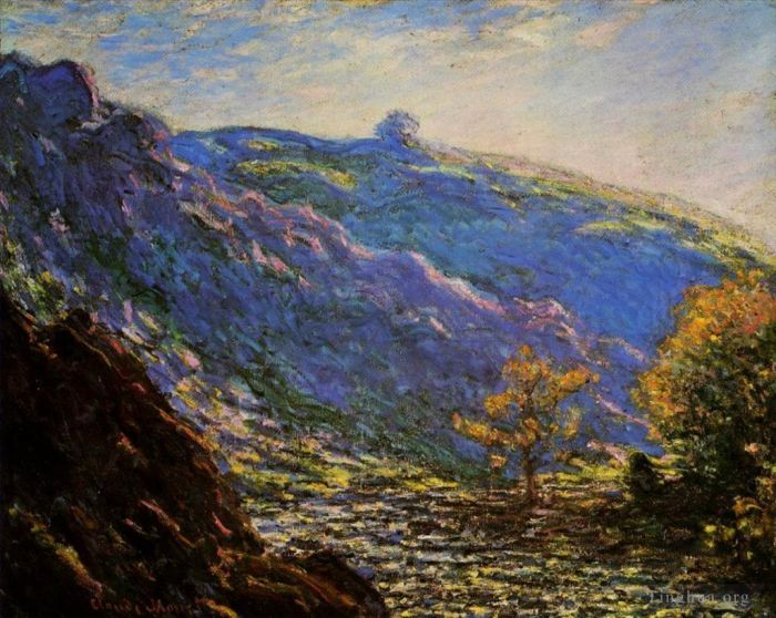 Claude Monet Ölgemälde - Sonnenlicht auf dem Petit Cruese