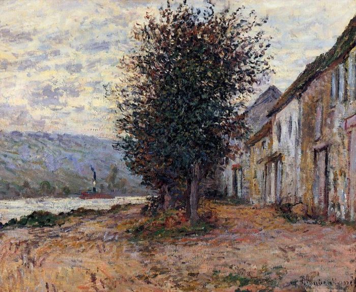 Claude Monet Ölgemälde - Die Ufer der Seine bei
