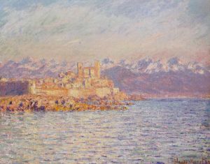 Claude Monet Werk - Die Bucht von Antibes