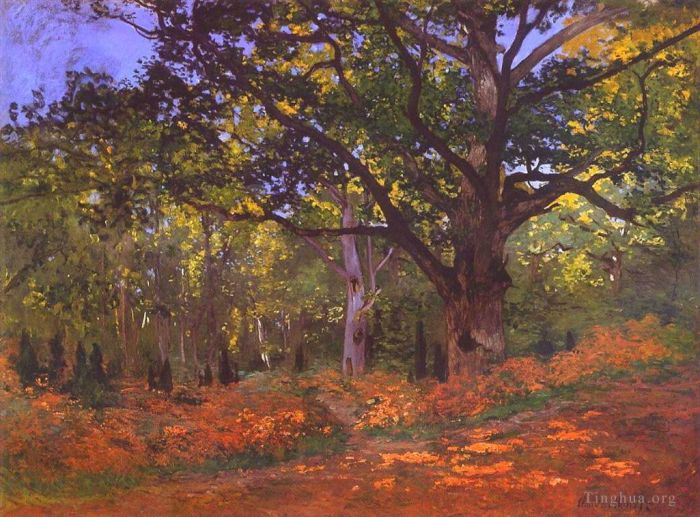 Claude Monet Ölgemälde - Die Bodmer-Eiche Fontainebleau