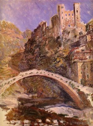 Claude Monet Werk - Das Schloss von Dolceacqua