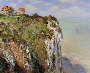 Claude Monet Werk - Die Klippe bei Dieppe