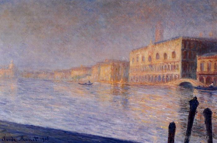 Claude Monet Ölgemälde - Der Dogenpalast