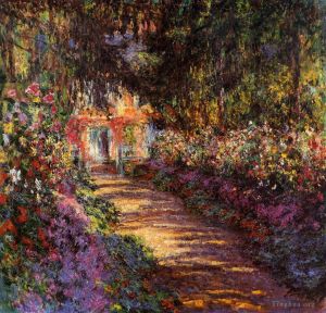 Claude Monet Werk - Der Blumengarten