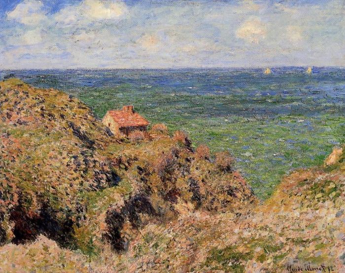 Claude Monet Ölgemälde - Die Schlucht bei Varengeville