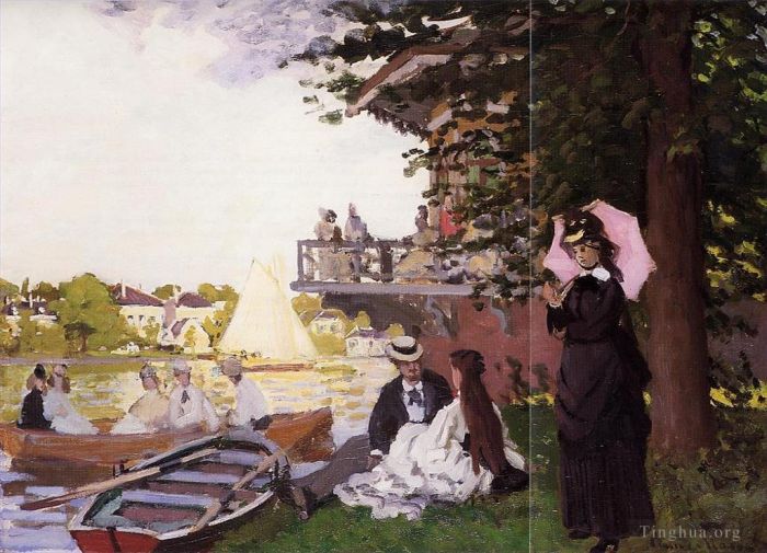 Claude Monet Ölgemälde - Der Landungsstaat