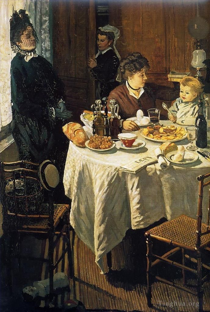 Claude Monet Ölgemälde - Das Mittagessen