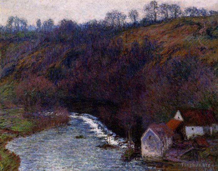 Claude Monet Ölgemälde - Die Mühle in Vervy