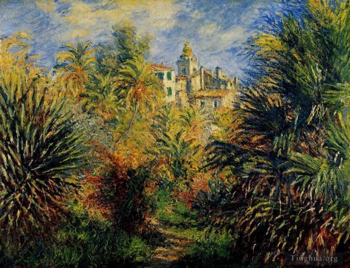 Claude Monet Ölgemälde - Der Moreno-Garten in Bordighera II