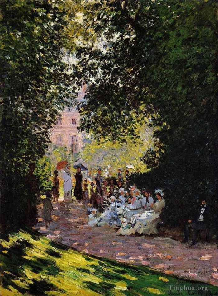 Claude Monet Ölgemälde - Der Parc Monceau