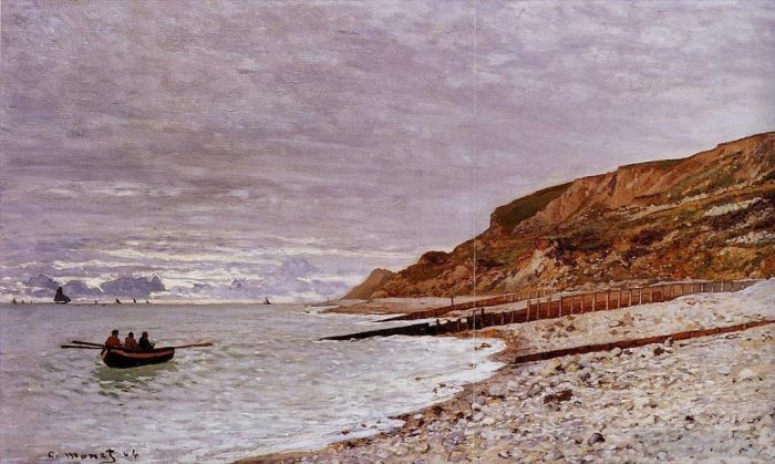 Claude Monet Ölgemälde - Der Point de la Heve Honfleur
