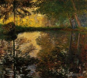 Claude Monet Werk - Der Teich bei Montgeron II