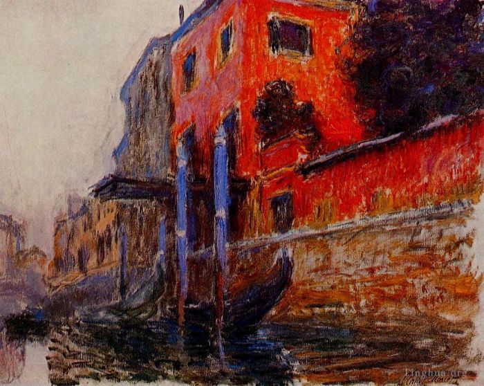 Claude Monet Ölgemälde - Das Rote Haus