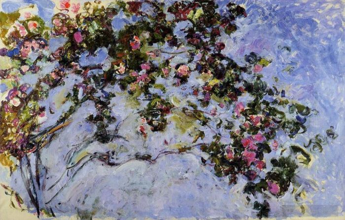 Claude Monet Ölgemälde - Der Rosenstrauch
