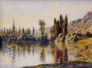Claude Monet Werk - Die Seine bei Vetheuil
