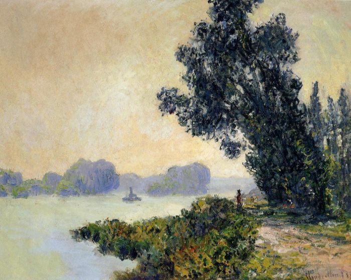 Claude Monet Ölgemälde - Der Treidelpfad in Granval