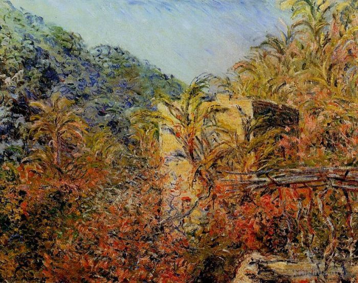 Claude Monet Ölgemälde - Das Tal des Sasso-Sonnenscheins