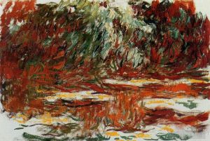 Claude Monet Werk - Der Seerosenteich 1919