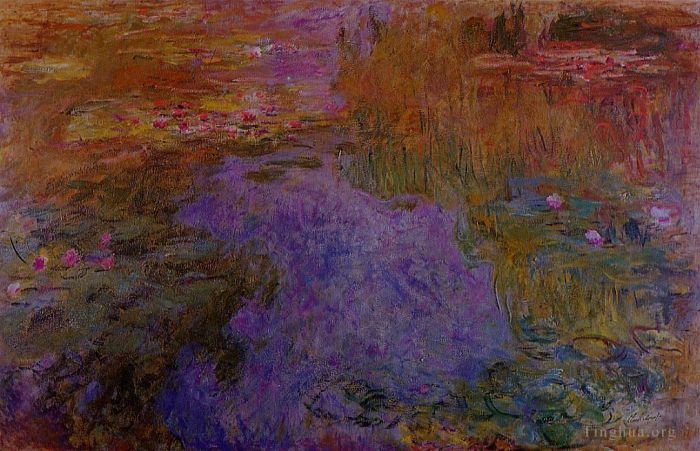 Claude Monet Ölgemälde - Der Seerosenteich III