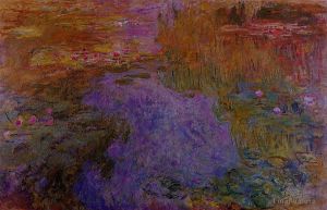 Claude Monet Werk - Der Seerosenteich III
