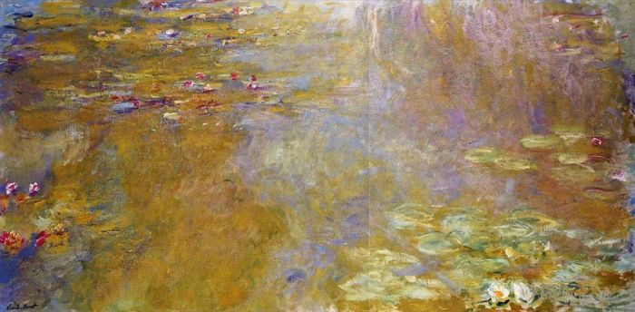 Claude Monet Ölgemälde - Der Seerosenteich II