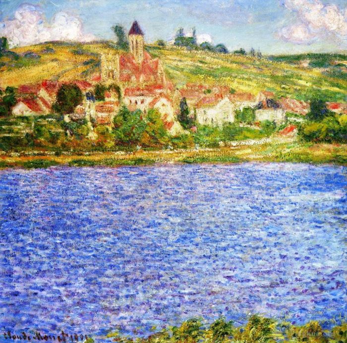 Claude Monet Ölgemälde - Vetheuil-Nachmittag