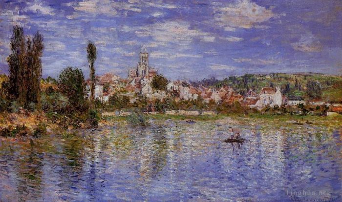 Claude Monet Ölgemälde - Vetheuil im Sommer