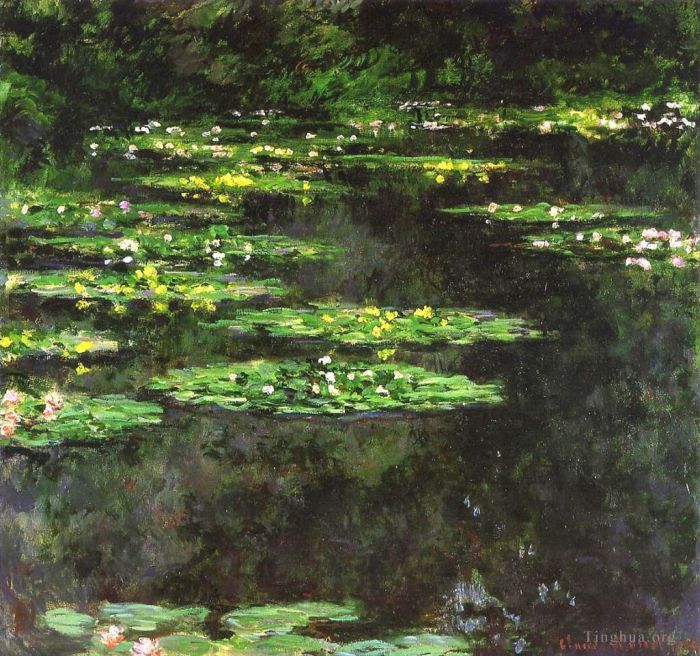Claude Monet Ölgemälde - Seerosen 1904