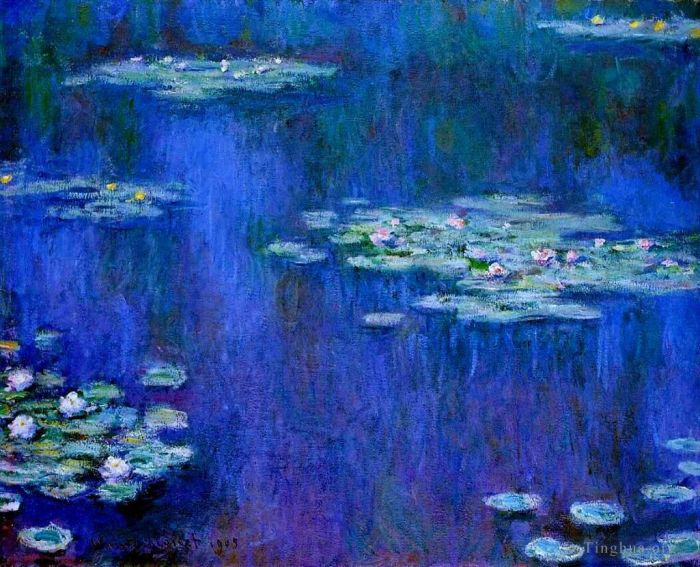Claude Monet Ölgemälde - Seerosen 1905