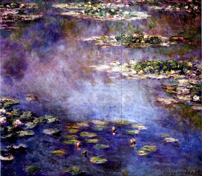Claude Monet Ölgemälde - Seerosen 1906