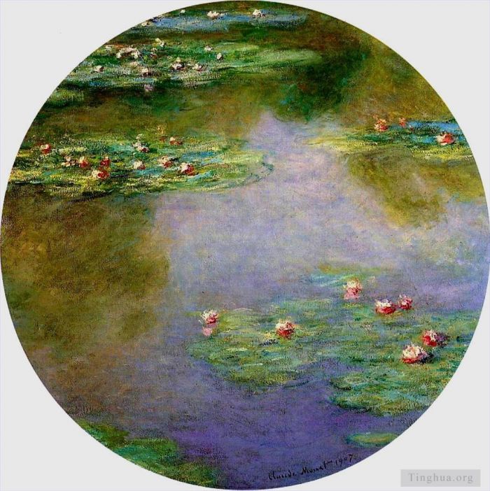 Claude Monet Ölgemälde - Seerosen 1907